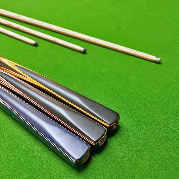 2025 التصميم الإبداعي السنوكر جديلة 1 قطعة اليدوية الرماد الخشب تجمع جديلة السنوكر البلياردو العظة