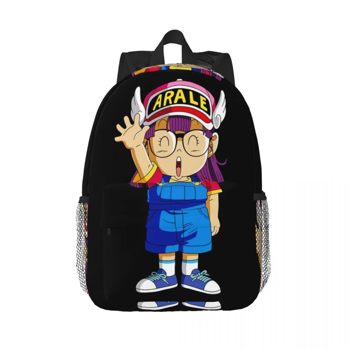 

Рюкзак Arale Dr Slump, Лидер продаж, рюкзак большой емкости, сумка для книг для мальчиков и девочек, сумки на плечо для мужчин, женщин, детей, школьная сумка