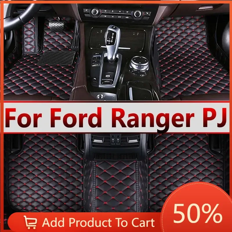 Car Rear Trunk Floor Mat For Ford Ranger PJ International 2006~2008 Double Cabin Truck Accessorie Interior ECO Car Accessories