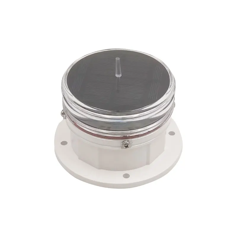China Factory Fast Flashing Solar Marine Warning Light for Island Edge/ Construction Harbor