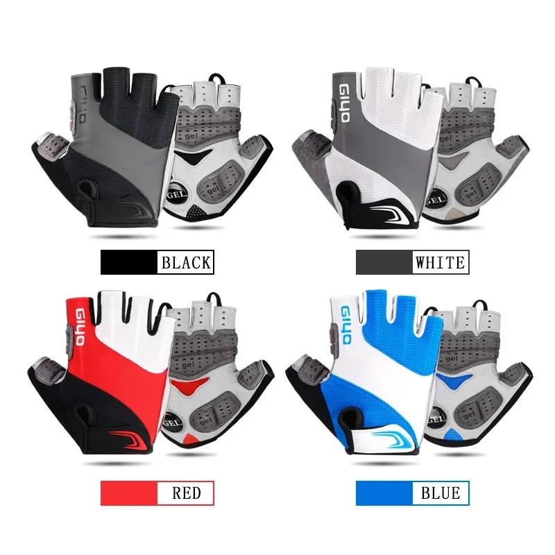 Bicycle Gloves Half Finger Outdoor Sports Glove For Men Women Gel Pad Breathable MTB Road Racing Riding Cycling Equipment Gloves