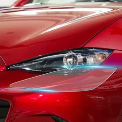 PPF Kit Clear Rearview Mirror Anti Scratch Transparent Protection Film For Mazda MX 5 2016-2023 Car Headlight Film Accessories