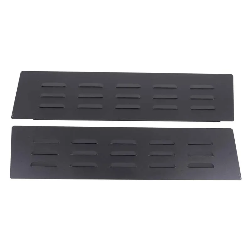 For GAC Trumpchi GS8 2022-2026+ Aluminum Alloy Black Car Rear Ventilation Blinds Car Modification Protection Accessories