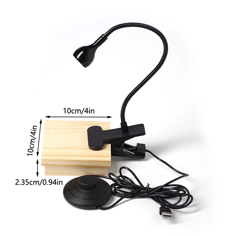 Lampe UV LED pour Gel N64, Flexible, à clipser, Bureau, USB, Mini, Manucure, vaccoir, Outils, Équipement