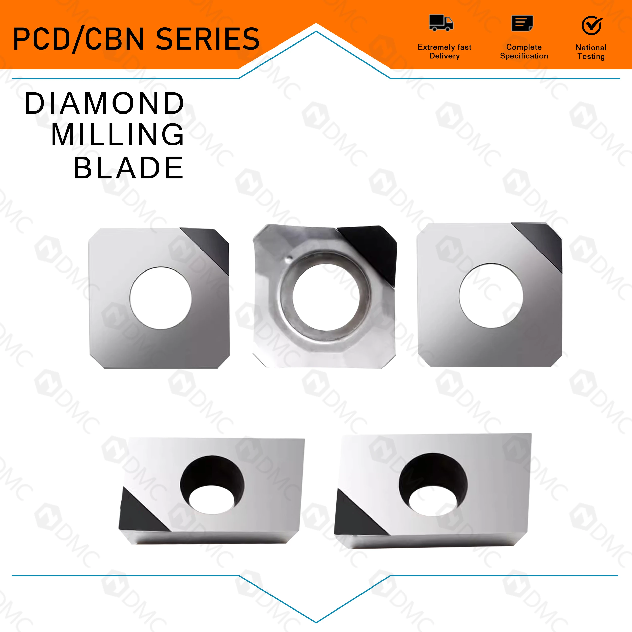 APKT1135 APKT1604 SEHT1204 TEHT16T3PDER PCD CBN High-quality Diamond Milling Blade CNC Lathe Cutter Tool Durable Turning Inserts