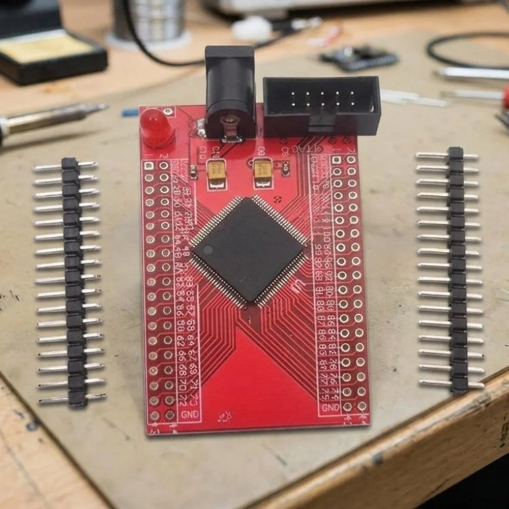 MAX/II EPM240T100 CPLD Development Board Red PCB With For JTAG Debug Port For FPGA Learning And For Starter Kit Tool