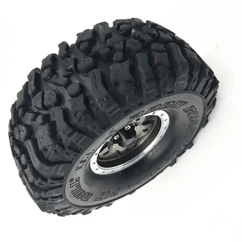 4 SZTUK 120MM 1,9-calowe gumowe opony do kół 1/10 RC Rock Crawler Axial SCX10 90046 AXI03007 Trxs TRX4 TF2 D90