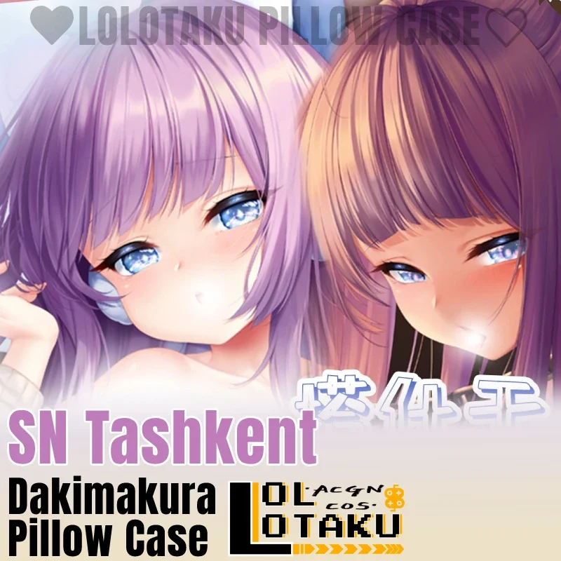 

SN Tashkent Dakimakura Azur Lane Anime Game Sexy Pillowcase Hugging Full Body Pillow Case Cushion Cover Home Bedding Decor Gift