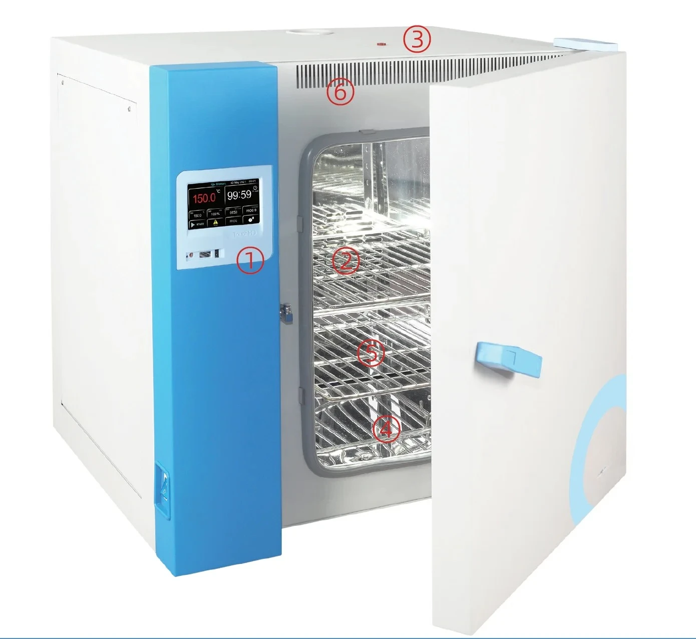 

Electrically Heated Natural Convection Oven for Gentle Drying and Heating Precise Temperature Laboratory Heating Equipment