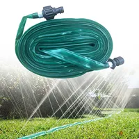 1 set Sprinkler Soaker Hose Drip Hose Sprinkler Set Garden Lawn Watering Irrigation Spray Hose for Garden Lawn Irrigation System