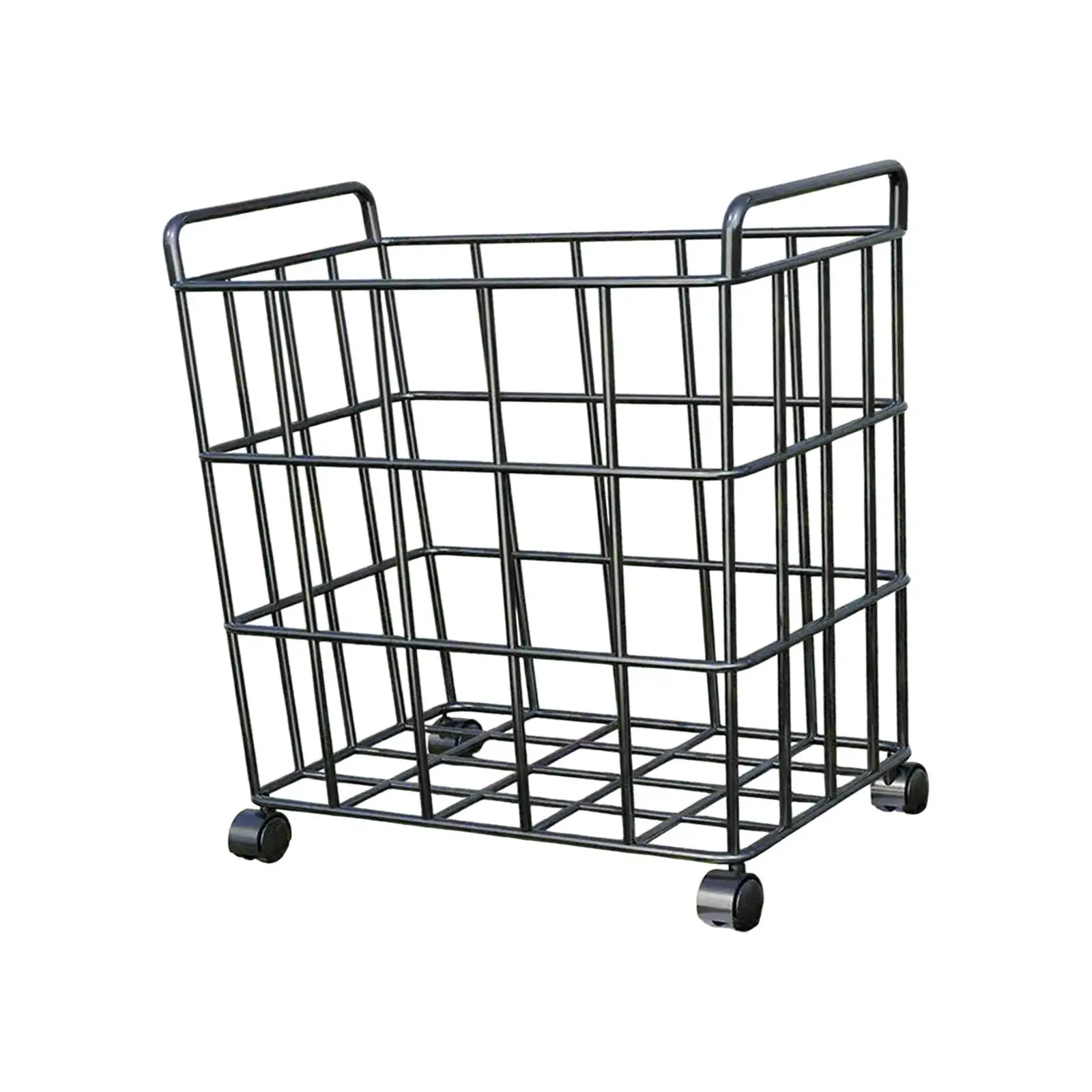 Carro de almacenamiento de pelotas deportivas con ruedas, soporte de equipo deportivo resistente, organizador con ruedas para juegos de Club, garajes interiores y exteriores