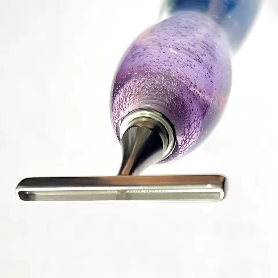 HOMFUN New Resin Diamond Painting Pen, Thin Multifunctional Stainless Steel Threaded Tip Diamond Art Pen For Embroidery Nail Art - Image 3