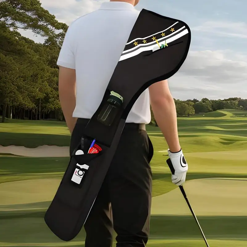 حقيبة نادي الجولف حقيبة حمل نادي الجولف مقاومة للماء متعددة الوظائف لوازم التخزين للنساء والرجال والأولاد والبنات والشباب والمراهقين #4