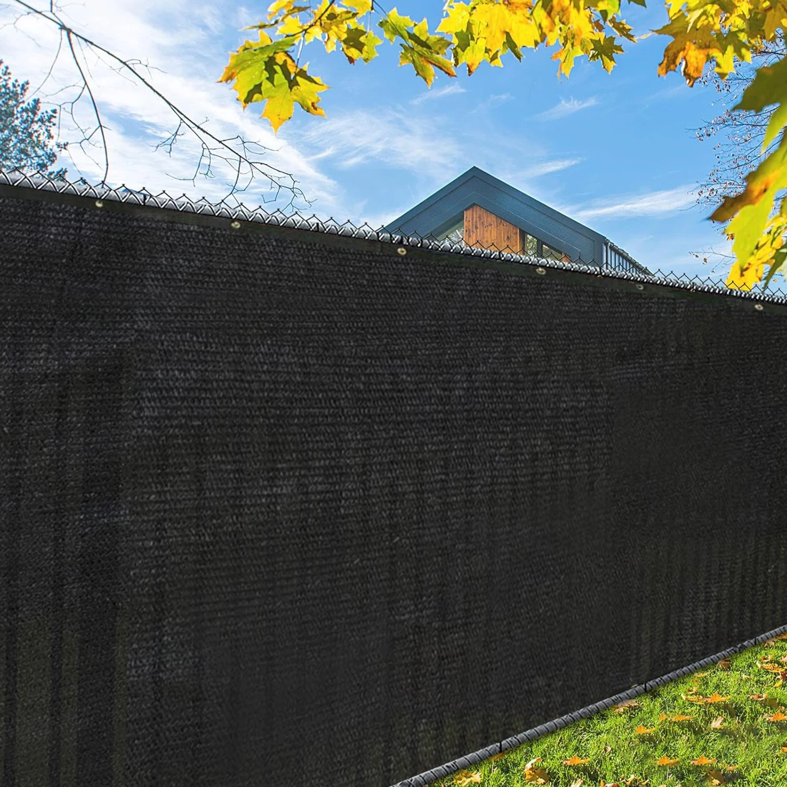 

Privacy Fence Screen 95in Fence Cover Privacy Hedge Artificial Shade Cover Panels Privacy Protection for Balcony Backyard
