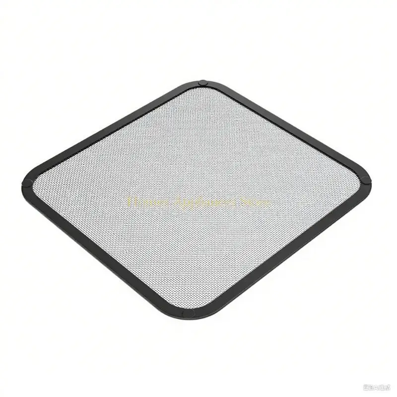 D0ABアンチスプラッタエアフライヤーカバー保護キッチンツールセーフカバースプラッタシールドステンレス鋼のテクスチャ用キッチン