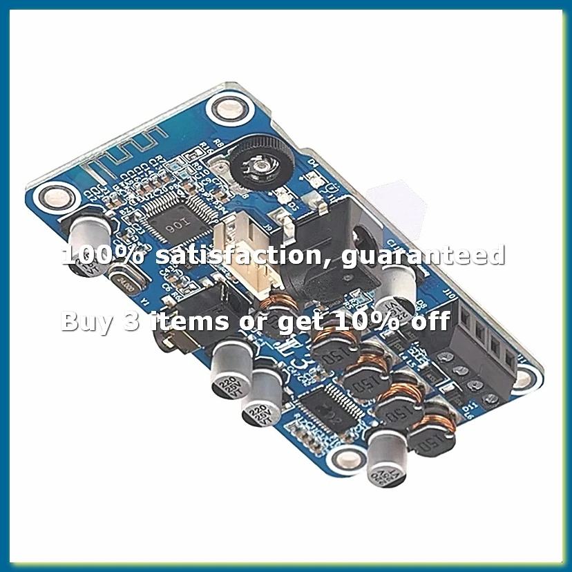 New BDM3 Replaces TPA3118 BT Power Amplifier BT5.0 Module 2.0 Stereo 2X25W DC12-19V 3.5mm Input