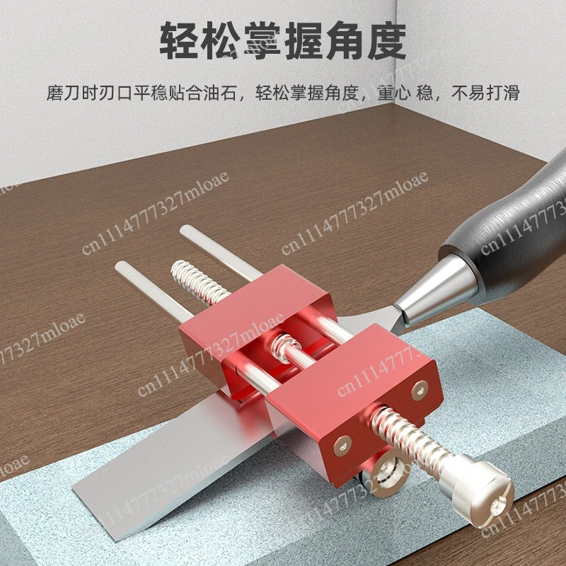 Universal woodworking fixed angle sharpener stone stand  chisel woodworking knife