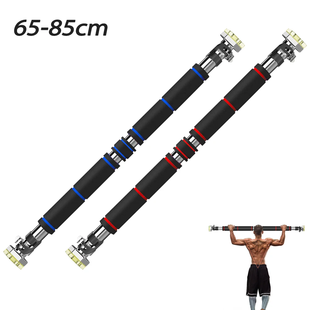 Door Pull Up Bar Doorway Chin Up Bar from 65-85cm (25.1in-33.1in) Strength Training Pull-Up Bars No Screw Workout Equipment