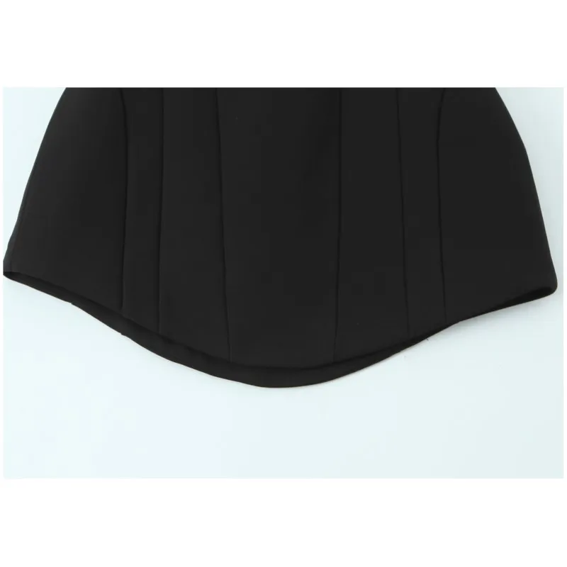 HipSeam Women Floral Bandeau Dress Spring Summer Sexy Backless Strapless Lady Mini Dress Asymmetric hem Female Short Dresses