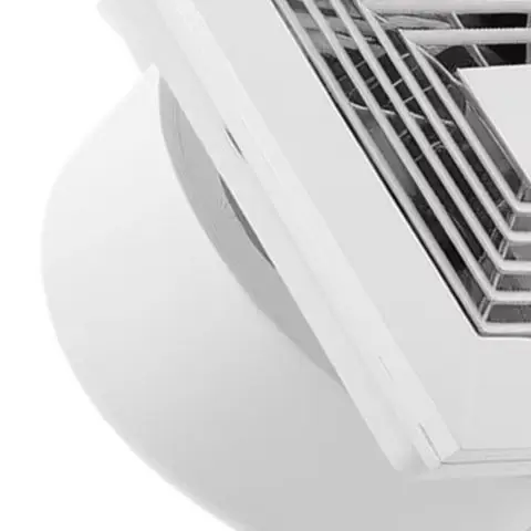 110 CFM Quiet Ceiling Mounted Exhaust Fan Brushless DC Motor For Bathroom Kitchen Bedroom Moisture Control Ventilation