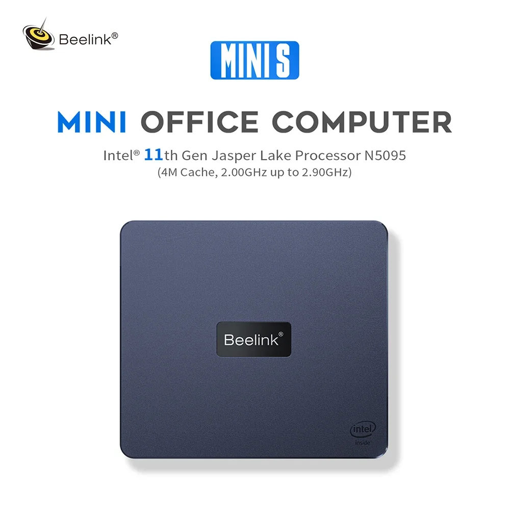 Top 10 Beelink Mini S  N5095 8G 256G Mini PC Wins10 OS SATA SSD Storage Industrial Computer With Dual Screen Display MiniS