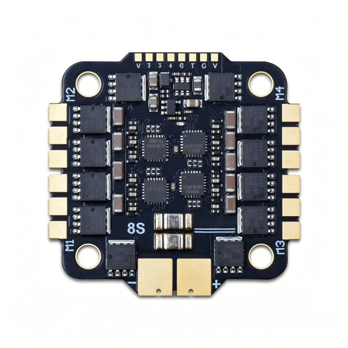 F405 GF30F405 -8S Stack with 8S AM32 80A 4-in-1 ESC Combo for FPV Racing Freestyle Drone F405 Stack