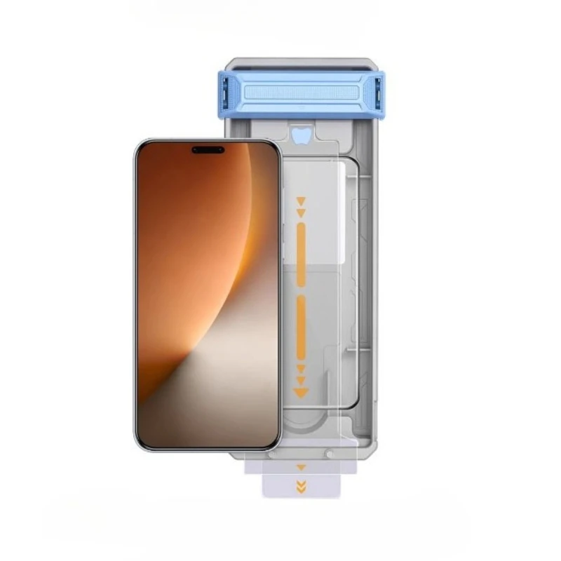 

For Honor Magic8 Pro Magic8Pro 3D Full Glue Tempered Glass Screen Protector Easy Installation Tool Positioning Protective Film