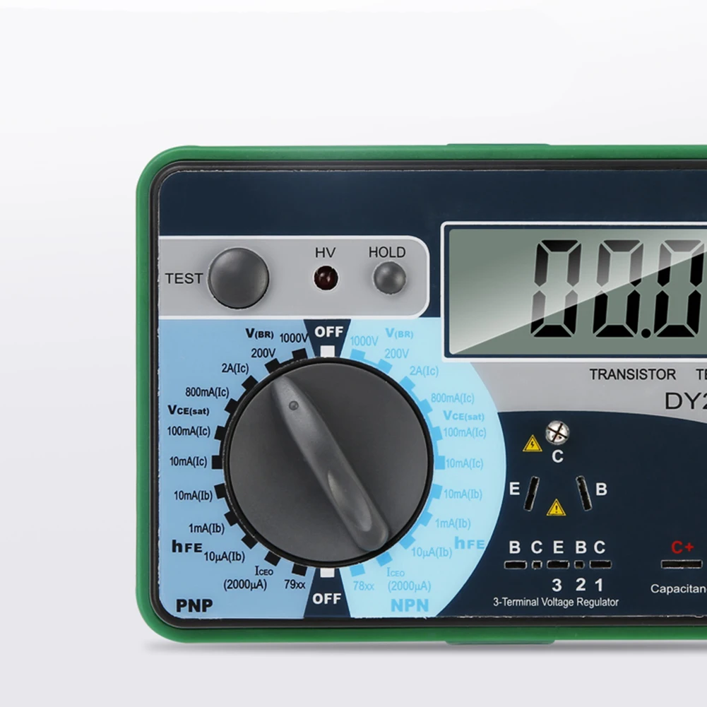 Capacitor Tester DC Parameter Tester For DIY Electronic Projects Field-Effect Transistor Testing For Electronic Testing