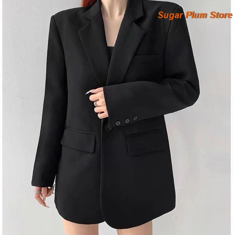 French Minimalist Gray Small Suit Women's Spring and Autumn New Explosions Casual and Comfortable Temperament Commuter Coat.