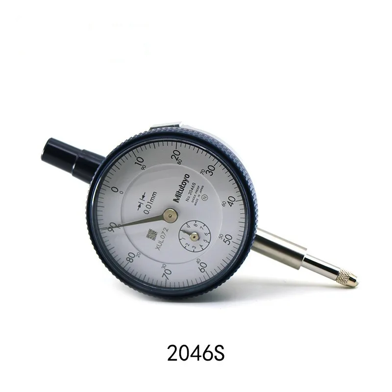 Mitutoyo 2046S Dial Lever Table Gauge Dial Indicator 0-10mm Meter Precise 0.01mm Resolution Indicator Mesure Instrument