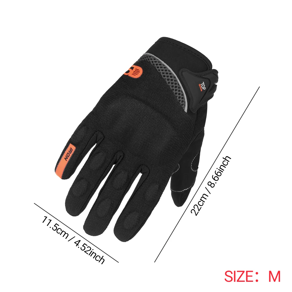 Neue atmungsaktive Motorrad Touchscreen Handschuhe Sommer Voll finger Männer Frauen Outdoor-Sports chutz Reiten Dirt Bike Handschuhe – Detail 2