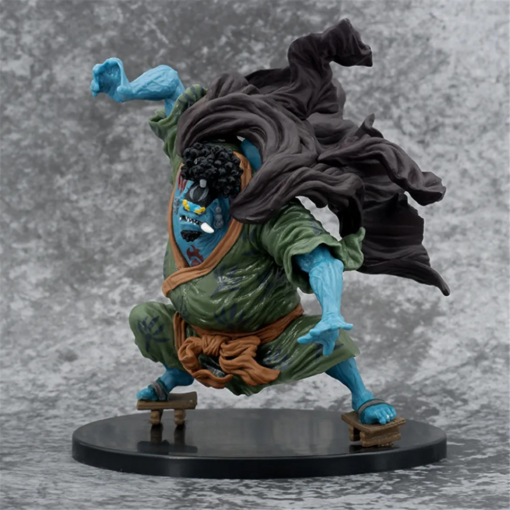 18cm Anime One Piece Decisive Battle Jimbei PVC Action Figure Collectible Model Figurine Doll Toys