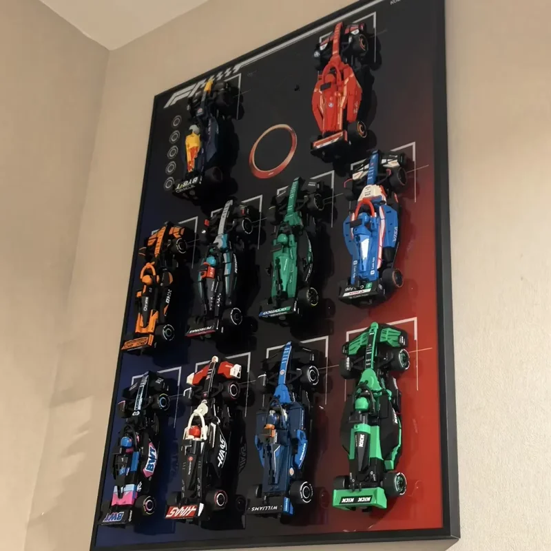 2025年新製品 2601ピース 77242-77251 スピード10 スーパーレーシングF1ブロックおもちゃ デコレーションモデル 子供 男の子 クリスマスプレゼント