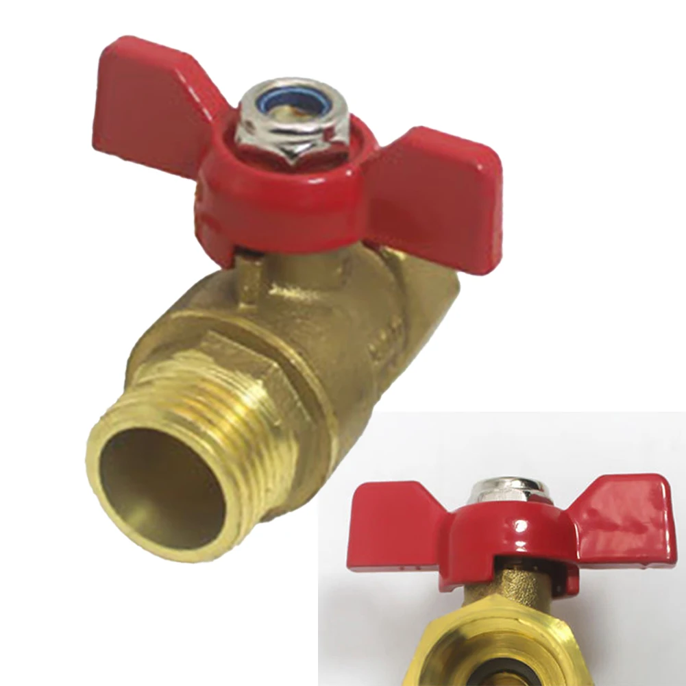 Brass Swivel Maximum Water Flow Easy Interior Ball Valve Brass Heavy Duty Lever Water Flow Brass Swivel Fitting