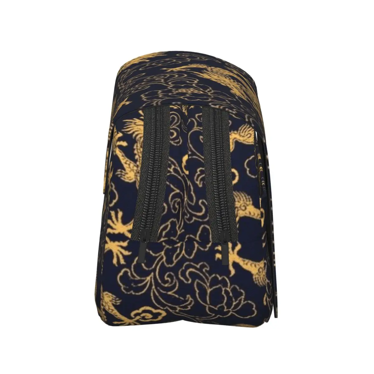 Chinese Traditional Golden Dragon Pencil Cases Pen Holder Hard Shell Leather Big Capacity Pen Box Pencil Bag for Students Gifts