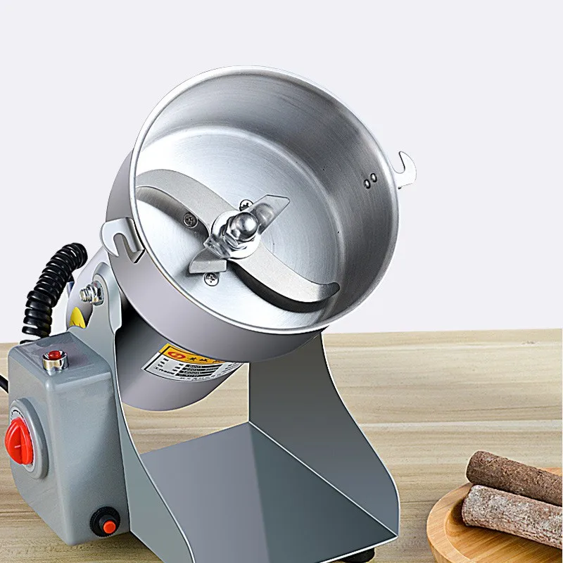 700g Small Home Use Electric Flour Mill Cereal Grinding Machine Spice Grinder Coffee Bean And Dry Food Grinder