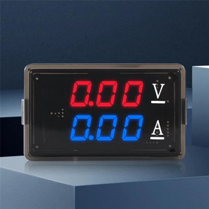 

AC56-DC0-100V 10A LED Digital Voltmeter Ammeter Car Motocycles Voltage Current Meter Detectors Tester Easy To Use