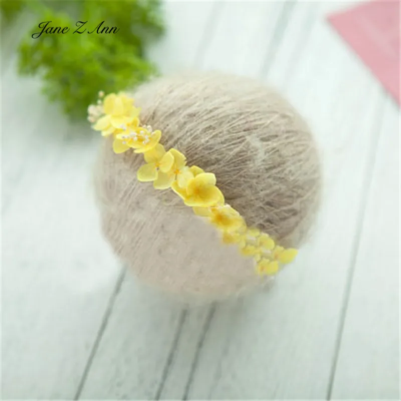 Children photography headwear headband props  newborn 0-3 year baby immortal flower studio props flower may fall