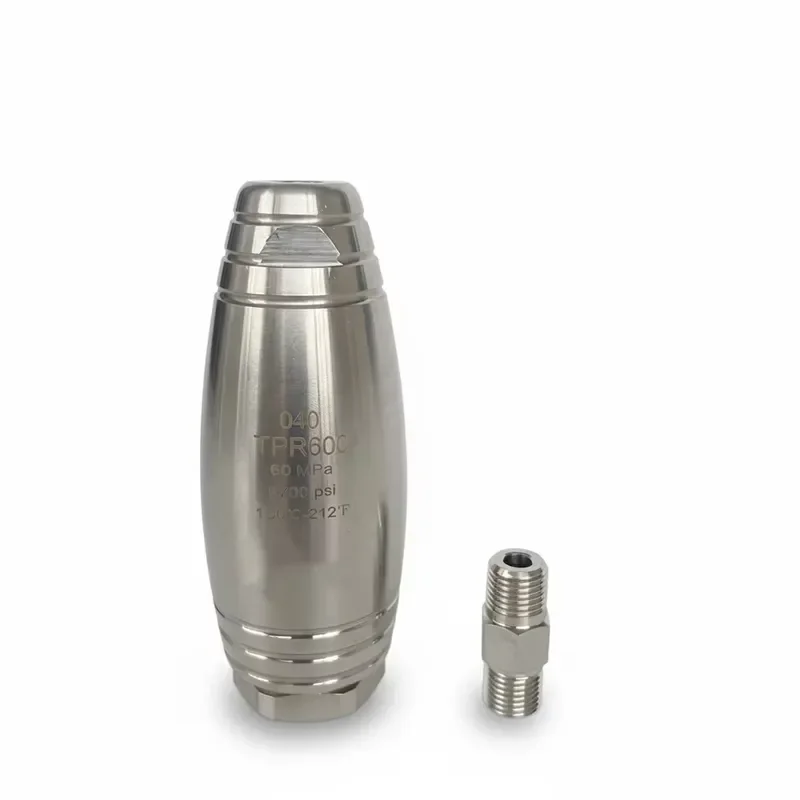 for Stainless Steel Turbine Nozzle Durable Tungsten Steel Core High Pressure Surface Cleaning Nozzle