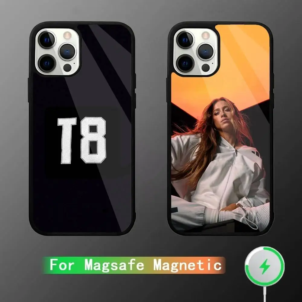 

Singer Tate Mcrae Phone Case For iPhone 16,15,14,13,12,11,Pro,Max,Plus,Mini,SE New Magsafe Magnetic Wireless Charging