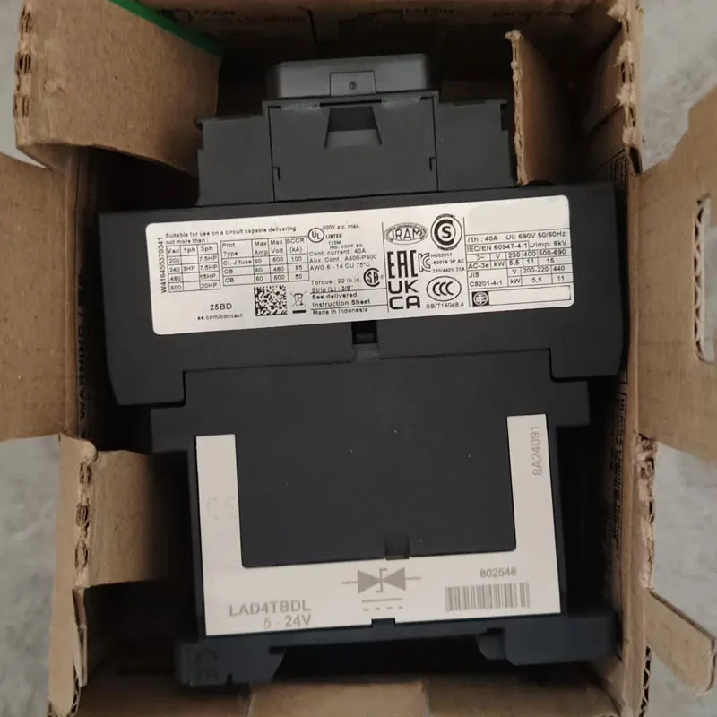 LC1D series DC contactor LC1D25BD three pole contactor 25A DC coil