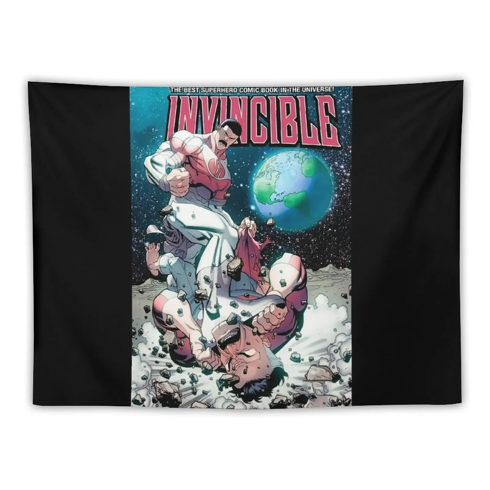 

invincible comic man Tapestry Home Decor Aesthetic Wall Hangings Decoration Room Decor Korean Style Tapestry