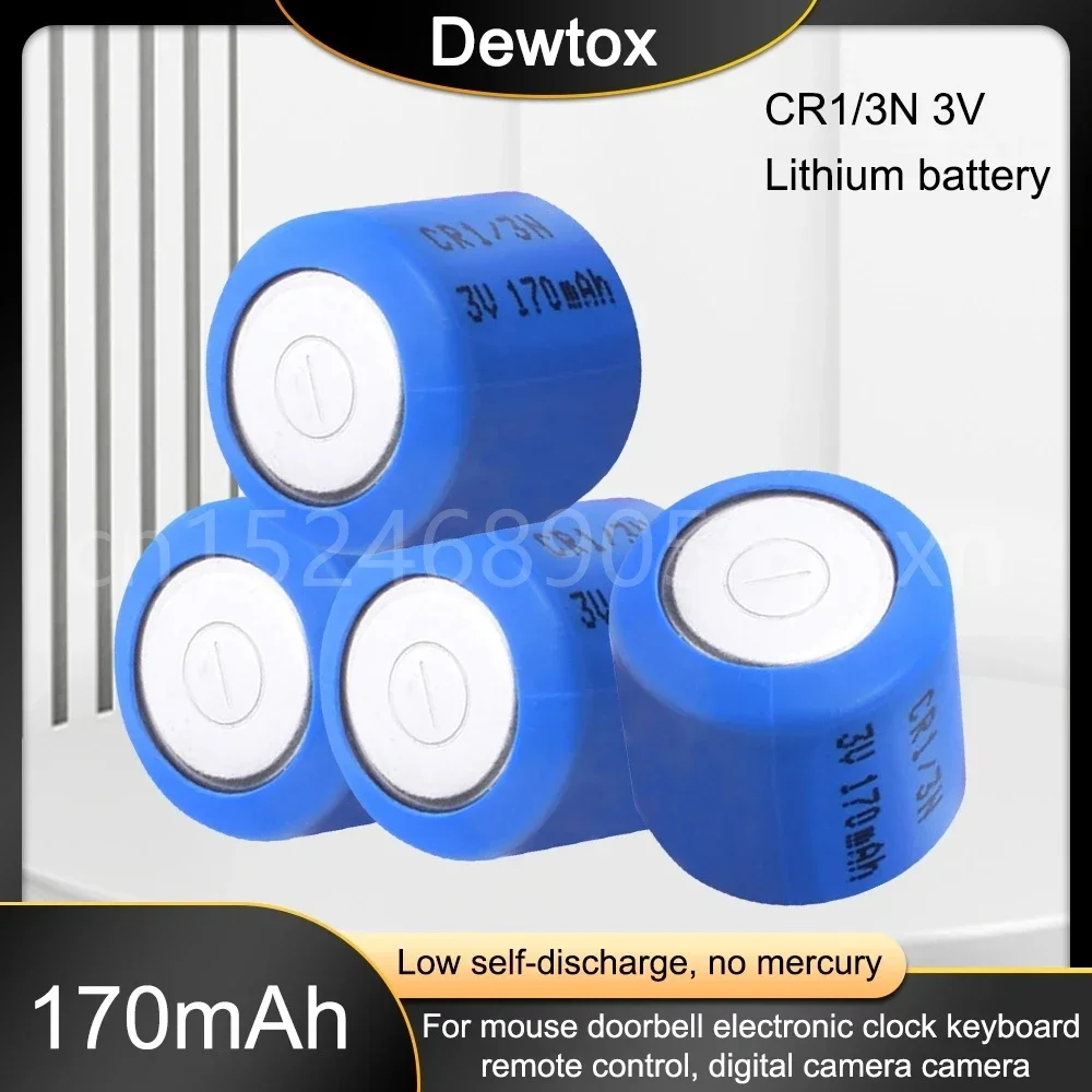 10-200PCS Original 3V 5018LC CR11108 CR1/3N 2L76 DL1/3N Lithium Battery for Camera Locator Lithium Cell Button Li-ion Batteries