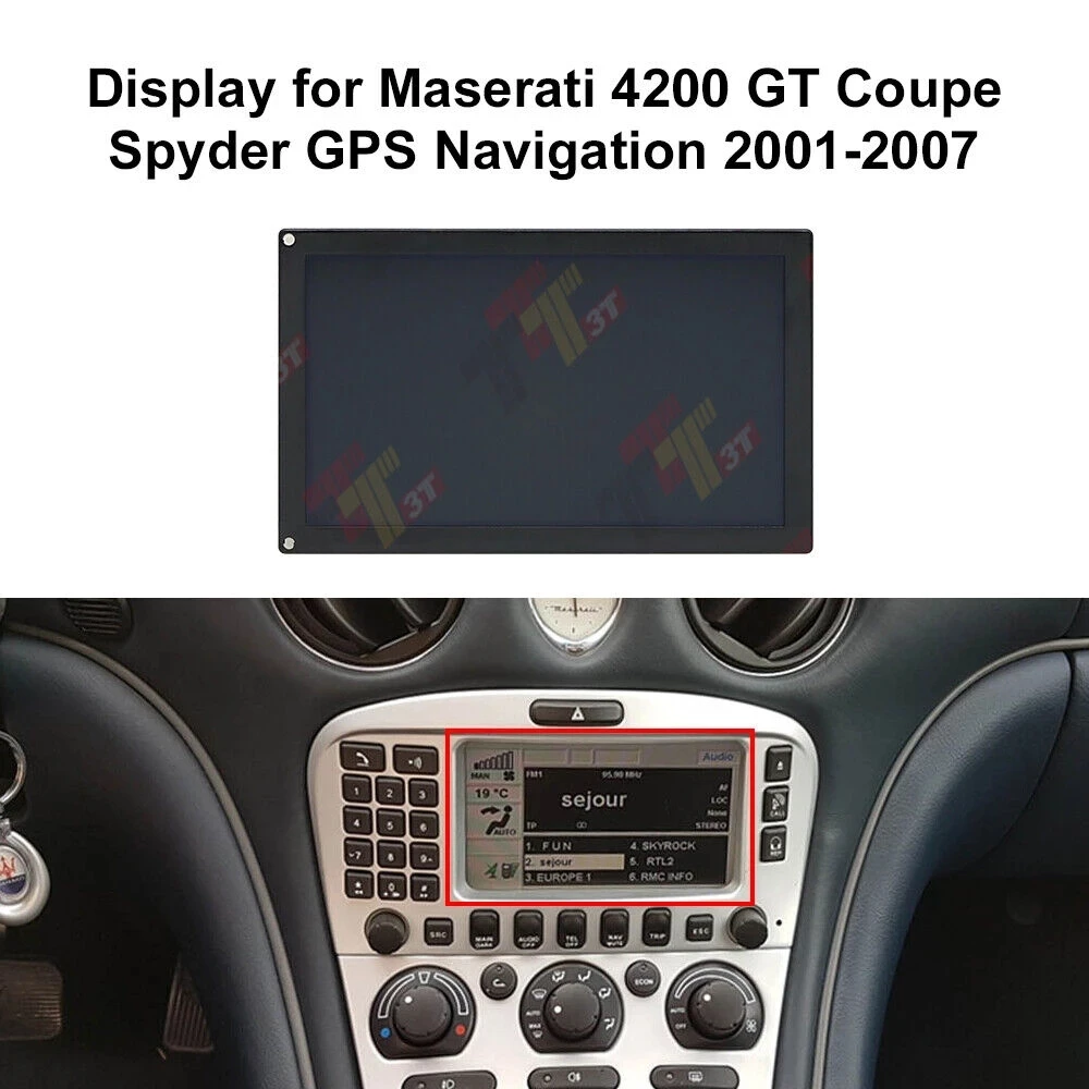 

LCD Display for Maserati 4200 GT Coupe Spyder GPS Navigation