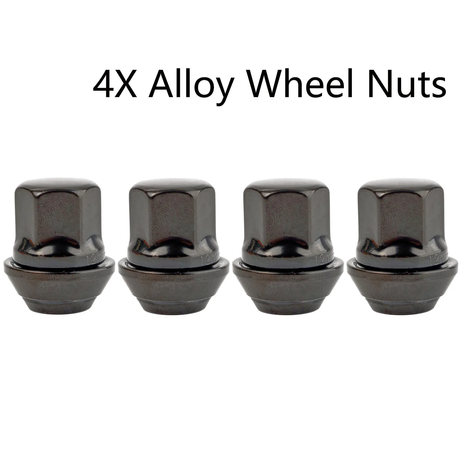 4Pcs Car Alloy Wheel Nuts M12X1.5 19MM Bolts Lugs Studs Car Lug Nuts Accessories For Ford Focus Transit Streetka MK2 MK3 MK4 ST