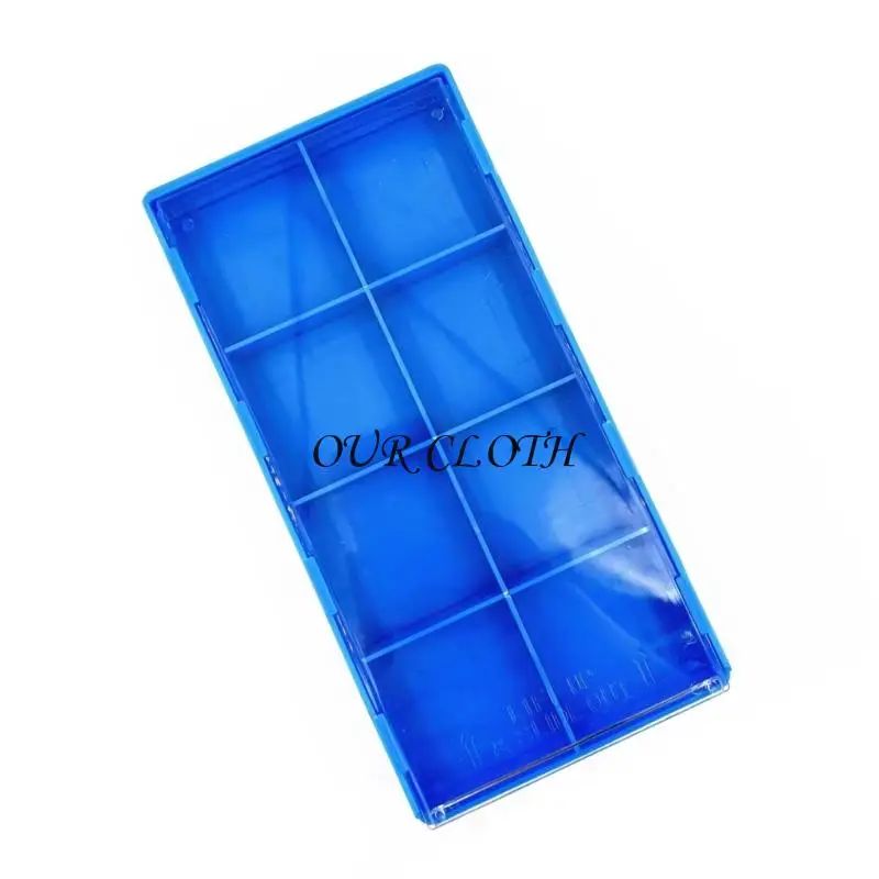Multi Compartment Plastic Tool Tray Storage Case For Precise Watch Maintenance And Component Sorting for Watchmaker Y1AC