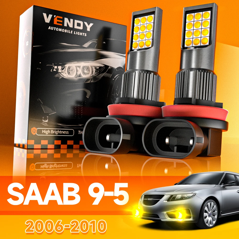 2 stücke Für SAAB 9-5 2006-2010 LED Nebel Licht 2007 2008 2009 Canbus Zubehör