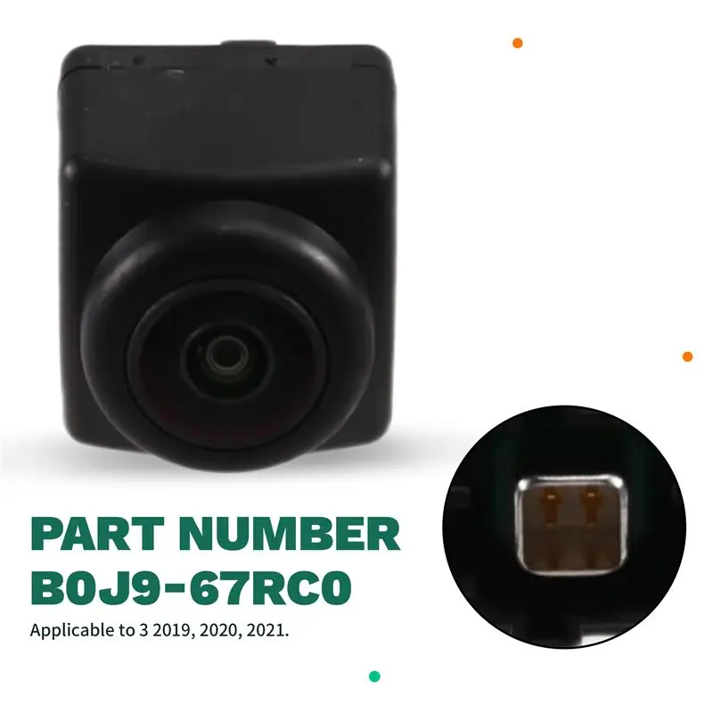 M93K-Car Front Camera B0J9-67RC0 For Mazda 3 2019 2020 2021 B0J9-67-RC0 B0J967RC0 Front Bar Grille Camera Park Assist Camera