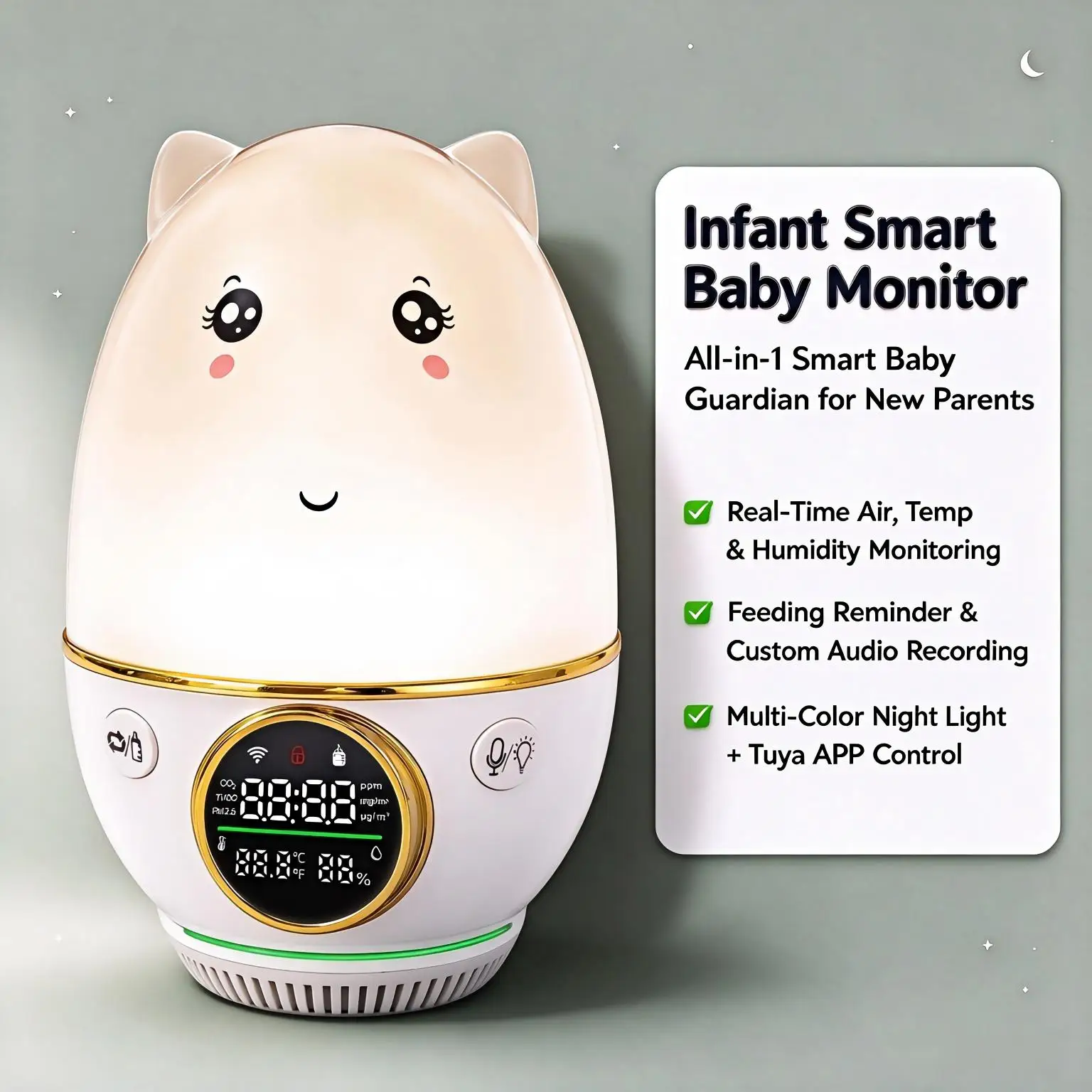 monitor-per-bambini-con-rilevamento-del-pianto-funzione-di-rassicurazione-vocale-automatica-monitoraggio-della-qualita-dell'aria-promemoria-per-l'alimentazione-luce-notturna-app-smart-life