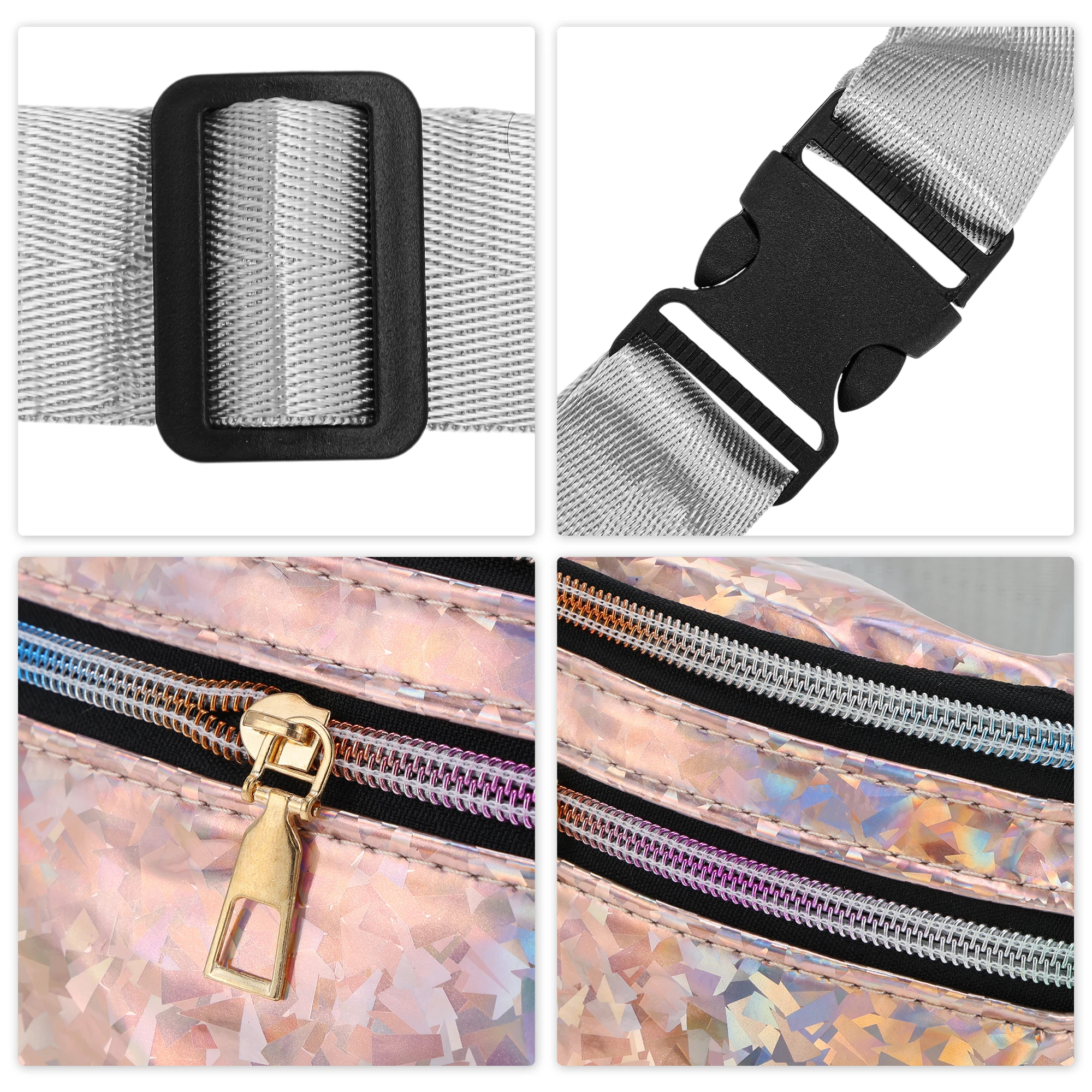 X Autohaux حزمة فاني متعددة الوظائف بلون الشمبانيا 1 قطعة